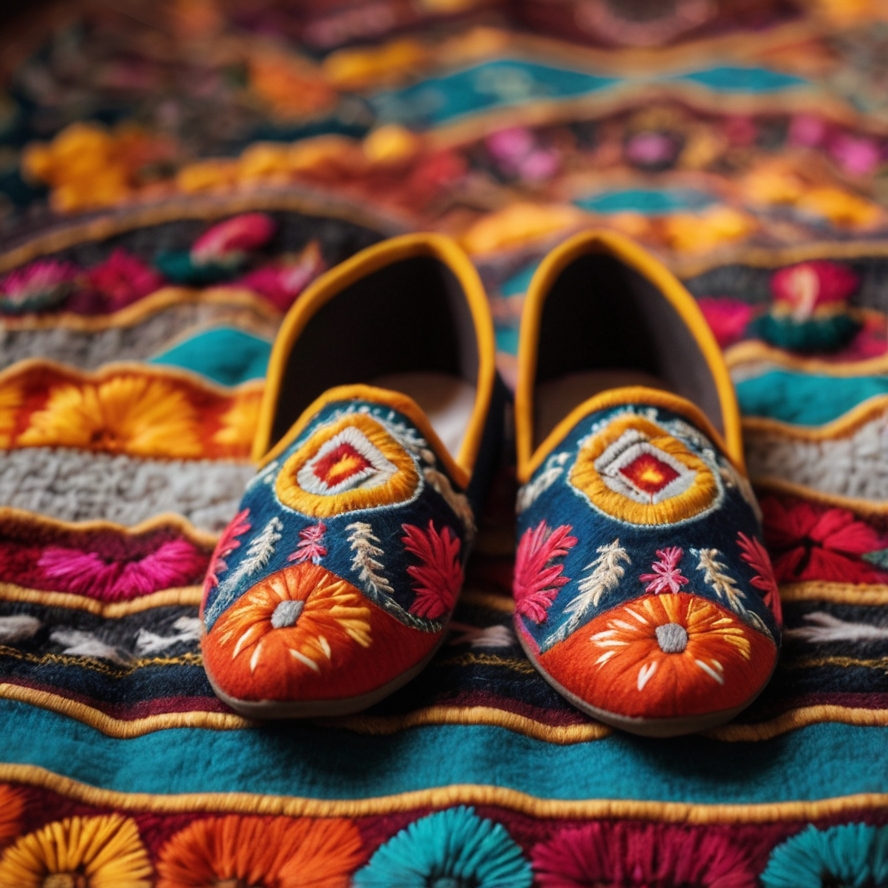 Embroidered Jutties